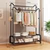 Perchero Vertical de Pie con Diseño Engrosado para Uso en Interiores, Adecuado para Dormitorio y Balcón del Hogar, Tendedero para Ropa, Perchero para Colgar Ropa