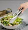Pinzas Para Cocinar - Resistentes al Calor 600 Grados Pinza de Cocina de Acero Inoxidable, Pinzas Metálicas de Uso Rudo con Cierre - Perfectas Para Comida, Ensalada y Barbacoa