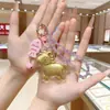 Chaveiro Dourado do Cavalo de 2026 para Riqueza Instantânea e Prosperidade, Pingente de Bolsa, Cordão de Celular, Pequeno Presente para Família e Amigos