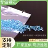 Pedra de Zircônia Colorida Wuzhou para Joias, Cabochão com Base Pontiaguda, Pequeno Redondo 1-3mm, Pedra para Inlay de Joias