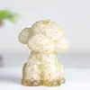 [Teddy de Vestir] Enfeites de filhote de vestir Desktop adoráveis decorativos produção de resina e cristal natural