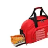Bolsa Esportiva e de Fitness Personalizada de Fábrica com Compartimento para Sapatos, Separação de Seco e Molhado, Bolsa de Viagem Portátil, Mochila de Grande Capacidade, Bolsa de Presente, Impermeável
