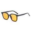 Novos Óculos de Sol da Moda para Celebridades da Internet Masculinos e Femininos Óculos de Sol Multicor Estilo Coreano Tendência Óculos de Sol Bloqueadores de Luz