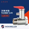 Válvula de Segurança de Latão Forjado Warshmiller Válvula de Segurança para Pia de Aquecedor Solar Elétrico de Água Fabricante Miller