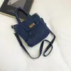 Nova Bolsa de Ombro Jeans Estilo Coreano e Japonês para Mulheres, Bolsa Tote Fashion com Grande Capacidade para Estudantes - Primavera 2026