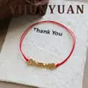 Nuevo Pulsera de Cuerda Roja Calabaza Hielo Triturado Deslumbrante Estilo Chino con un Temperamento de Moda de Lujo Ligero y de Gama Alta para el Año del Zodiaco