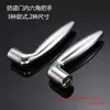Maçaneta de porta anti-furto aço inoxidável maçaneta de metal espessa substituição soquete hexagonal maçaneta de porta puxador de porta da frente acessórios de fechadura de porta