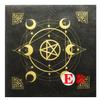 Mantel de Tarot Tela de Franela Almohadilla Mantel Pentagrama Mantel de Tarot Mantel Tejido No Tejido Patrón Estético