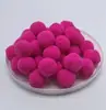 Punto alta elasticidad pompón bolas de felpa de colores bolas de pelo de poliéster pompones pequeños para manualidades juguetes para niños zapatos sombreros accesorios
