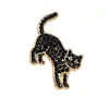 Pinza para el pelo de araña de moda transfronteriza para mujer, Accesorio de pinza lateral de araña con diamantes de imitación de moda, Adorno para el flequillo de araña con diamantes de imitación Venta directa