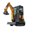 Exportado a Sudamérica: Excavadora Pequeña Tipo Cabina de 2.2 Toneladas, Excavadora Agrícola Tipo Oruga, Excavadora para Limpieza de Ríos