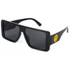 Gafas de Lujo Accesibles Retro Transfronterizas Gafas de Sol con Protección Solar para Hombres y Mujeres Montura Cuadrada Simple Aspecto Adelgazante Gafas de Sol 131 Rt006