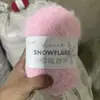 Fio de Floco de Neve Fensen Veludo de Floco de Neve Lã Mesclada Tesouro de Neve Fio de Reposição Cachecol Chapéu DIY Atacado