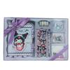 Caja de regalo con hebilla magnética y cuenta manual de PU con encaje creativo de Sanrio de dibujos animados Kulomi, ideal como regalo para niños.