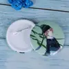 Insignia de Anime Estilo Antiguo, Regalo Bidimensional, Artesanía Metálica Conmemorativa de Convención Aleación al por Mayor
