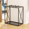Suporte de Guarda-chuva na Entrada com Drenagem, Porta-guarda-chuvas para Lobbies de Hotel, Suporte de Guarda-chuva Comercial, Suporte Dobrável para Uso Doméstico