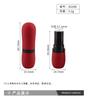 Procesamiento y Personalización de Nuevo Material de Empaque para Tubo de Lipstick de 3.2g, Tubo de Bálsamo Labial Plano de Llenado Directo, Tubo de Bálsamo Labial Redondo de Cintura Pequeña