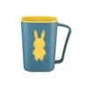 Taza de Cepillo de Dientes de Conejo de Dibujos Animados para Pareja Baño Doble Capa Dos Colores Corazón Taza de Cepillo de Dientes Almacenamiento de Cepillos de Dientes Taza para Enjuague Bucal