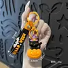 Chaveiro de PVC Desenho Animado de Halloween Fantasma Abóbora Gato Preto Boneco Pingente de Bolsa Festival Pequenos Presentes Venda por Atacado