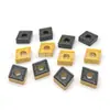 Insert de carburo en forma de diamante CNMG120412 para torno, para torneado exterior de acero e acero inoxidable