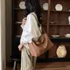 Bolsa de Almofada Casual Lisa Nova 2026, Bolsa Transversal Fashion Relaxada, Bolsa de Ombro/Axila de Grande Capacidade para o Dia a Dia