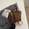 Bolso Cubo Casual para Mujer para Viajes de Otoño 2026, Bolso de Mano de Color Sólido a la Moda, Bolso Cruzado Elegante y Relajado