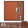 Conjunto de Cadernos A5 Personalizado Presente Empresarial Caixa de Presente para Caderno Pode Ser Impresso com Logo Caixa de Presente para Diário Personalizada