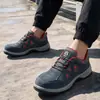 Nuevos Zapatos de Trabajo Antiestáticos para Todas las Estaciones, Zapatos Resistentes al Desgaste para Hombre para Gasolineras, Zapatos de Seguridad Anti-Golpes y Anti-Perforación, Duraderos para Cruce de Fronteras