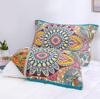 Funda de almohada de gasa gruesa de algodón casual Funda de almohada Cojín de almohada de toalla Suave Dibujos animados Estilo europeo Par de pareja Hogar