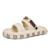 Sandalias de plataforma para hombre, de verano 2025, antideslizantes, resistentes al desgaste, informales, para exteriores, deportivas.
