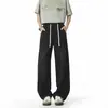 Calça Jeans Masculina 2026 Novo Estilo Malandro Bonito Casual Tamanho Plus Loose Perna Larga Perna Reta Tendência Calça Longa