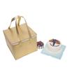 Bolsa Aislante para Pastel de Tela No Tejida Laminada a Registro Impermeable Refrigerada con Velcro Bolsa para Lonchera Bolsa Conserva Frescura Bolsa de Hielo Para Llevar Bebida Fría