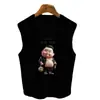 Chaleco Puro Algodón Talla Grande Nueva Camiseta Sin Mangas Tejido Suave Cómodo 150kg Chaleco Transpirable