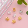 Jt-6 Pares X1000 Piezas/Paquete 8*9 Material de Hierro Anillo para Peluca Rastas Extensiones de Cabello Accesorios para Joyería DIY Suministro Directo de Fábrica