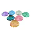 Comercio exterior suministro tamaño pequeño color perla concha plástico caja de embalaje adornos exquisitos joyería dulces caja de plástico