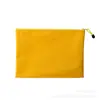 Bolsa para Archivos con Patrón de Fútbol A4 Lona Impermeable de PVC Bolsa con Cremallera Almacenamiento de Oficina Bolsa para Archivos LOGOTIPO Imprimible