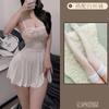 Lingerie sexy sexy laço sedutor camisola quente puro desejo pijamas perspectiva uniforme suprimentos terno um- peça de entrega