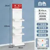Painel perfurado de prateleira de supermercado com ganchos porta-armazenamento loja pequena de camada única multicamadas de piso parede de lanches ilha central de armário