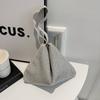 Bolso Casual Dulce de Moda Estilo Coreano para Mujer 2024 Otoño Nuevo Hombro Portátil Diamante Brillante Casual Simple Bolso de Axila