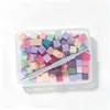 Esponja de Manicure Quadrada de Fábrica Bloco de Tofu Macia e que Não Solta Pat Cola Especial Algodão Pat Gradiente