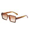 Nuevas Gafas de Sol Retro de Marco Pequeño para Hombres y Mujeres Tendencia Europea y Americana Rectangulares Gafas de Sol para Sesión de Fotos Callejeras Transfronteriza 98063