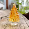 Enfeite de Natal de cristal para decoração de quarto e entrada, com entrega internacional.