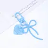 Princesa Fugitiva Llavero de Lazo de Cinta Aleación Pintada de Colores Joyería DIY Personalizada Accesorios Colgante al por Mayor