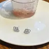 Brincos Femininos Design de Nicho Estrela Nova Zircônia Agulha de Prata S925 Brincos de Moda de Luxo Leve Joias Jinmeilai Atacado