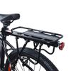 Estante para bicicleta de montaña, estante para bicicleta de montaña, estante trasero de aleación de aluminio de liberación rápida, soporte para suspensión de freno de disco y freno en V
