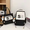 Mochilas para Estudiantes Universitarios Hombres, Gran Capacidad, Estudiantes de Secundaria y Preparatoria, Marcas de Moda, Mochilas de Moda y Versátiles, Mochilas para Mujeres Ins