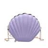 Bolso de Concha de Moda, Bolso de Cadena Simple de Moda Estilo Coreano Nueva Temporada, Bolso Cruzado de Hombro Creativo Estilo Ins