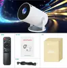 Proyector Doméstico de Gama Alta Hy300Pro para Comercio Exterior de Venta Caliente Transfronteriza Android 5g Bluetooth de Tiro Corto Portátil 4K