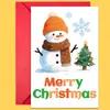 Seleção de Produto Cartão de Boas Festas de Natal Link de Combinação Cartão de Boas Festas Cartão de Natal Tamanho Grande Pacote Combinado de Cartões de Boas Festas Transfronteiriço