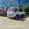 Conducción especial de una sola fila para transferencia de escombros de sitio de camión volquete de 6 cúbicos para exportación Isuzu